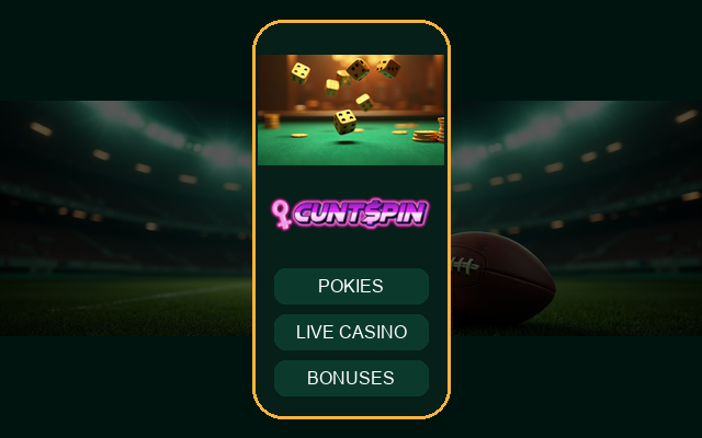Cuntspin Casino App Screenshot